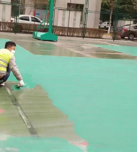 聊城球场地面翻新